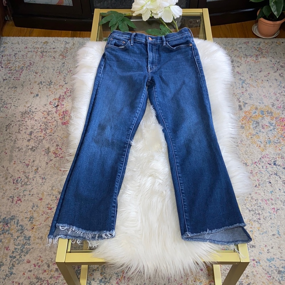 MOTHER The Insider Crop Step Fray Size 27
